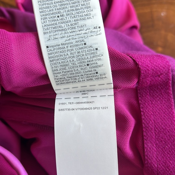 Athleta Maldives Bra Cup Takini 38B/C - Picture 9 of 9